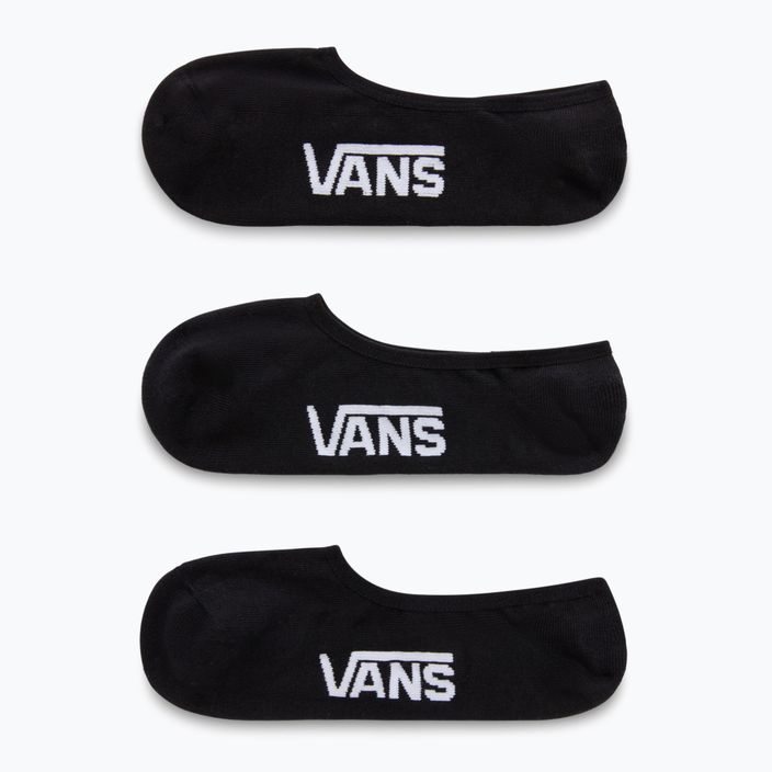 Vans Classic No Show мъжки чорапи 3 чифта черни