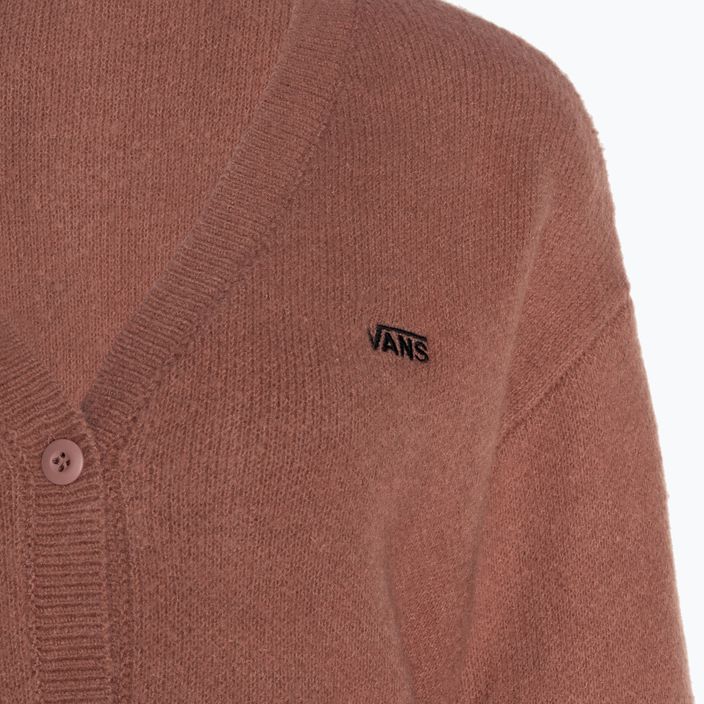 Дамски пуловер Vans Hadley Relaxed Cardigan whithered rose 3