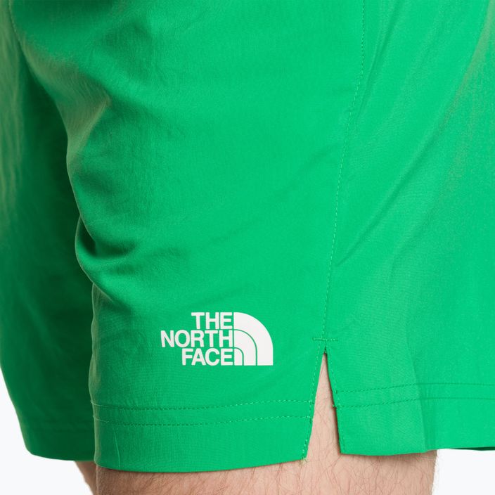 Мъжки къси панталони за бягане The North Face 24/7 optic emerald 4
