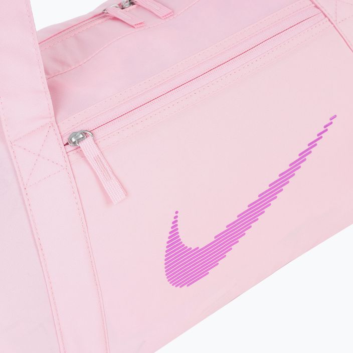 Чанта за тренировки Nike Gym Club 24 л средно меко розово/средно меко розово/фуксия мечта 4
