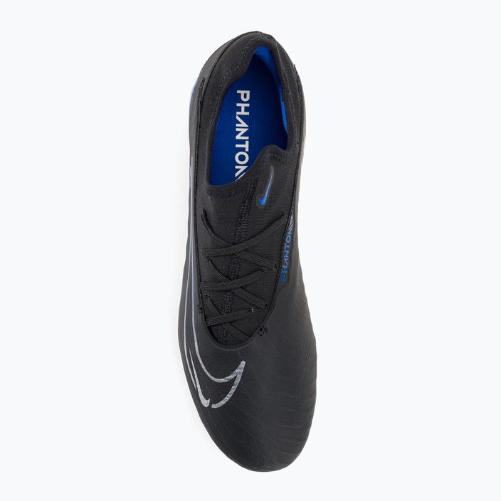 Nike Phantom GX Pro FG футболни обувки черно/хром/хипер роял 6