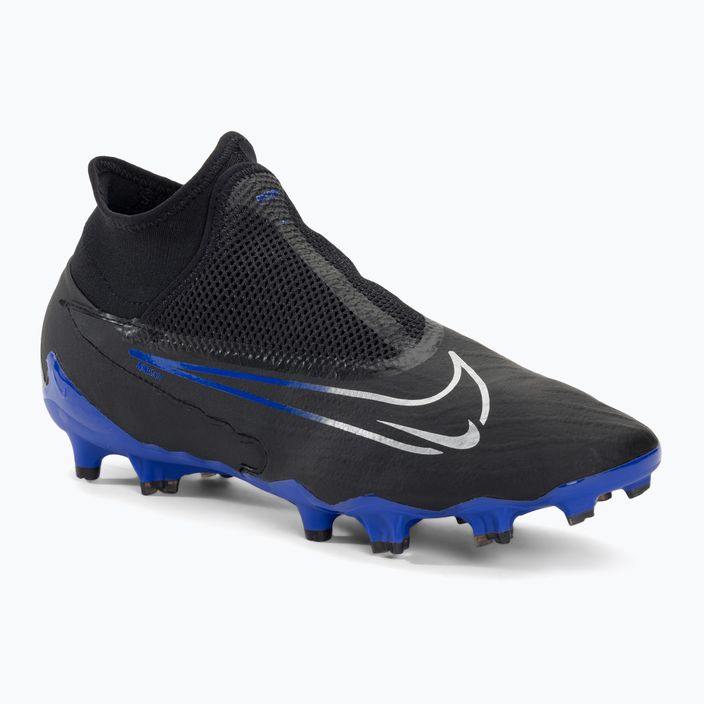 Nike Phantom GX Pro DF FG черни/хром/хипер роял футболни обувки