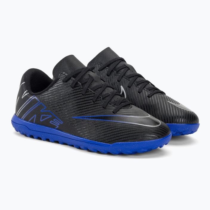 Детски футболни обувки Nike JR Mercurial Vapor 15 Club TF black/chrome/hyper real 4