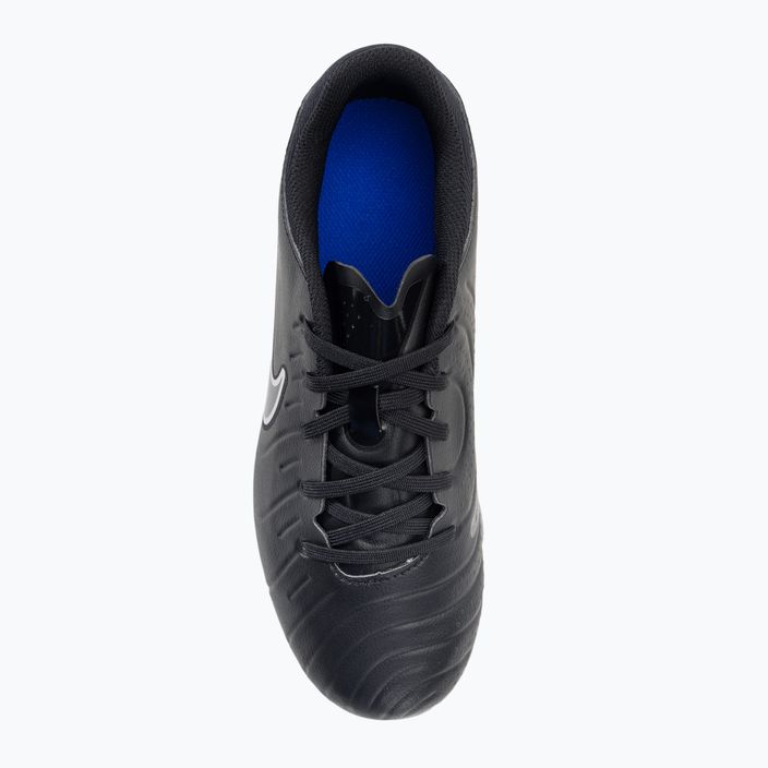 Детски футболни обувки Jr Legend 10 Academy FG/MG black/chrome/hyper real 6