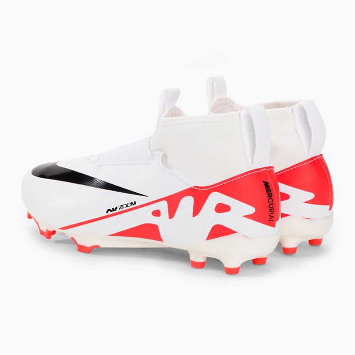 Детски футболни обувки Nike JR Zoom Mercurial Superfly 9 Academy FG/MG bright crimson/black/white 3