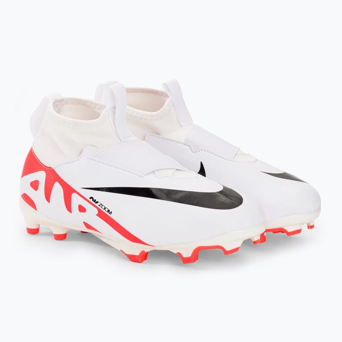 Детски футболни обувки Nike JR Zoom Mercurial Superfly 9 Academy FG/MG bright crimson/black/white 4