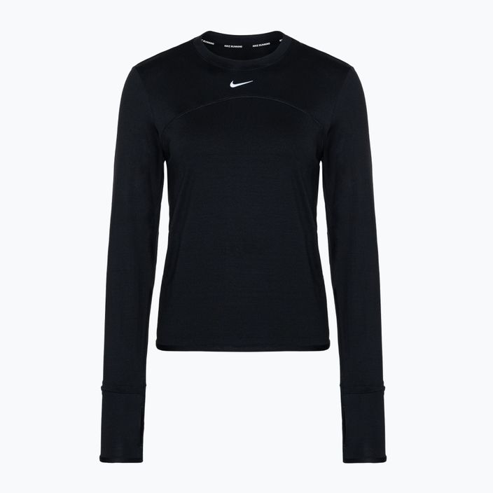 Nike Dri-Fit Swift Element UV дамски анцуг за бягане с дълъг ръкав черен