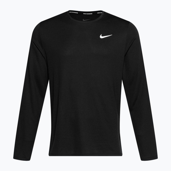 Мъжка блуза за бягане с дълъг ръкав Nike Miler Dri-Fit UV black