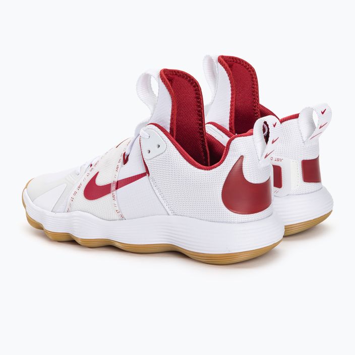 Мъжки обувки за волейбол Nike React Hyperset SE white/team crimson white 3