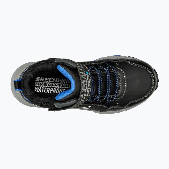Детски обувки за трекинг SKECHERS Drollix Venture Rush black/royal 11