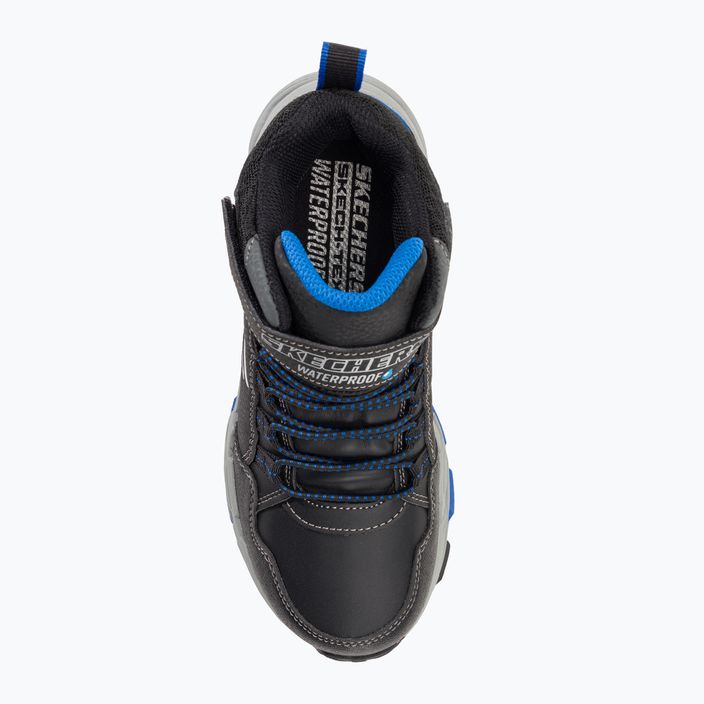 Детски обувки за трекинг SKECHERS Drollix Venture Rush black/royal 6
