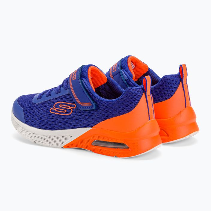 Детски обувки за обучение SKECHERS Microspec Max Gorvix royal/orange 3