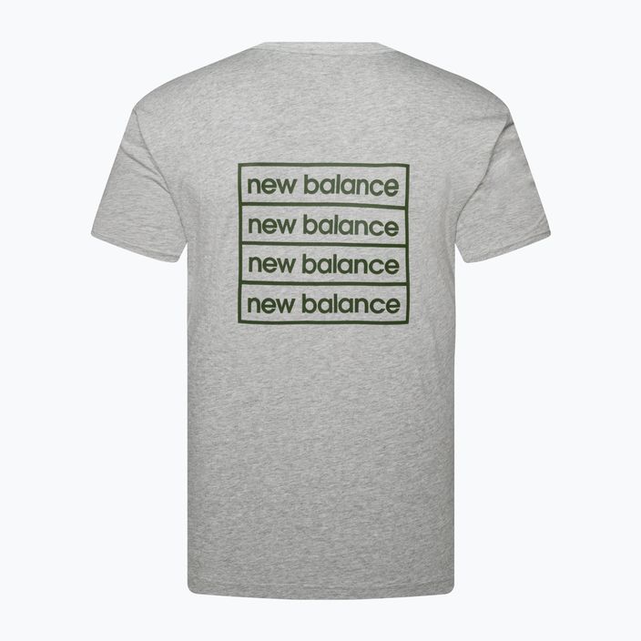 Мъжка спортна сива тениска New Balance Essentials Winter 5