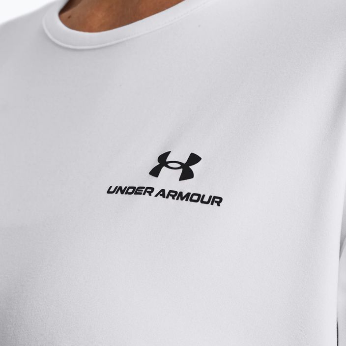 Under Armour Rush Energy 2.0 дамска тениска за тренировки бяло/черно 3