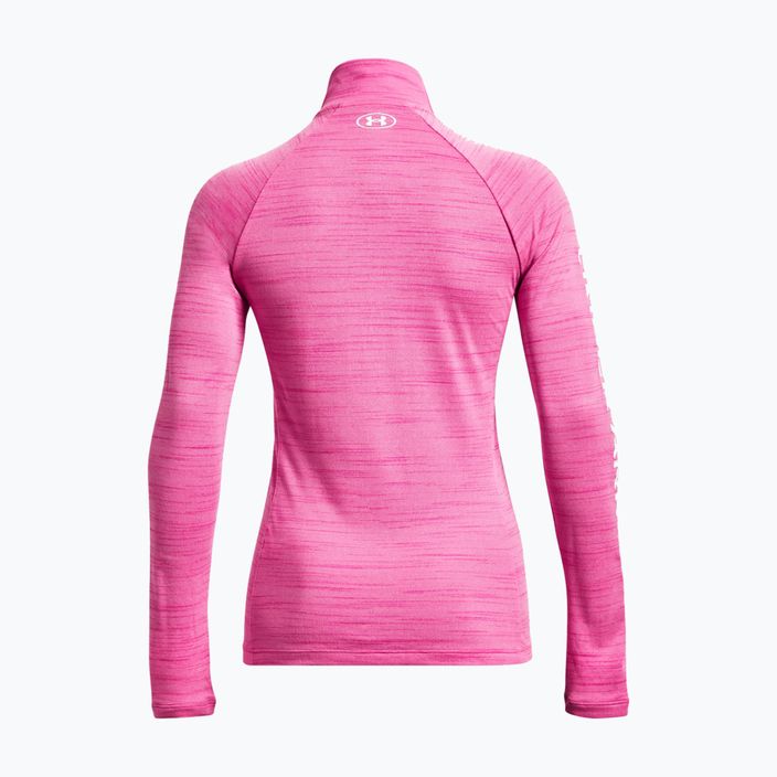 Under Armour дамски суитшърт Evolved Core Tech 1/2 Zip rebel pink/white 6