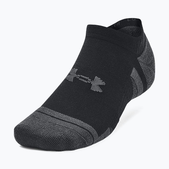 Чорапи Under Armour Performance Tech 3pk NS black/black/jet gray 2