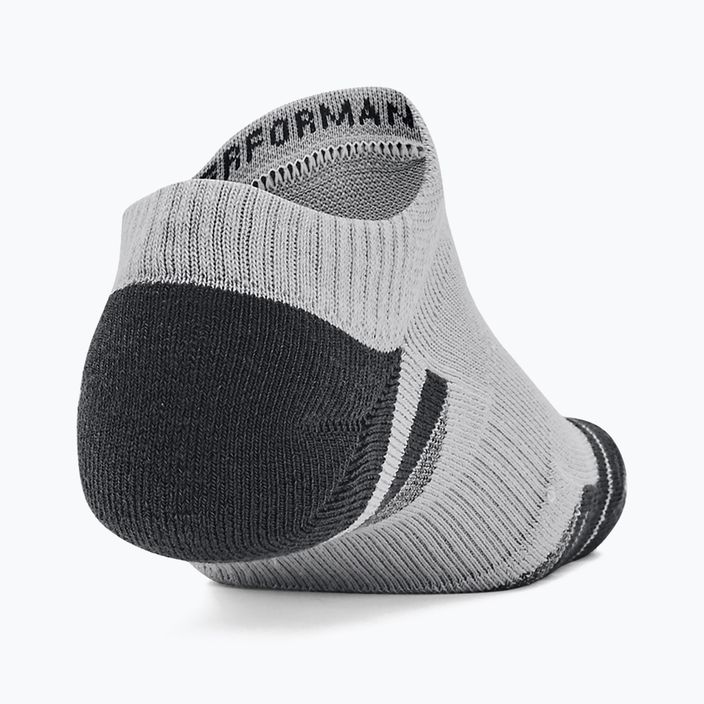 Чорапи Under Armour Performance Tech 3pk NS mod gray/white/jet gray 4