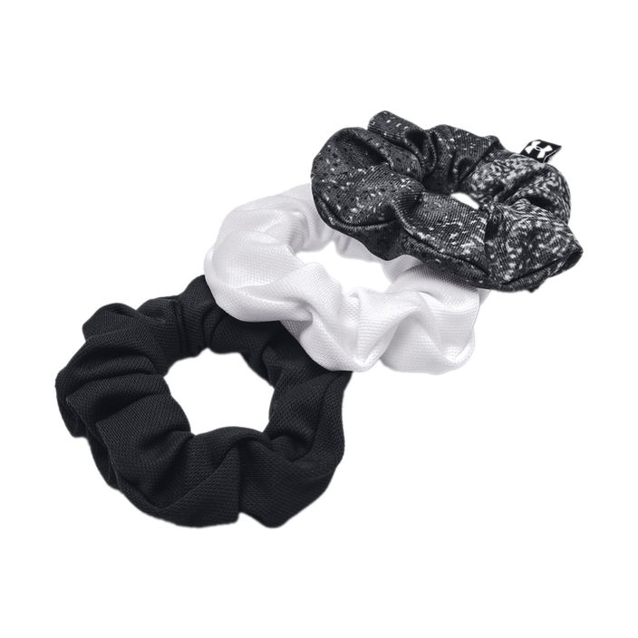 Ластици за коса Under Armour Blitzing Scrunchie 3 бр. черно/бяло/бяло 2