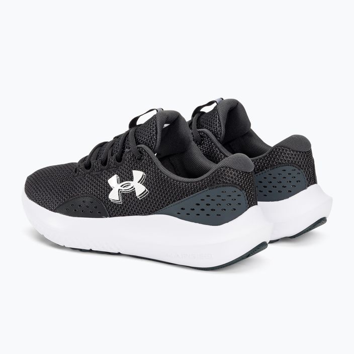 Under Armour Charged Surge 4 black/anthracite/whitev мъжки обувки за бягане 3