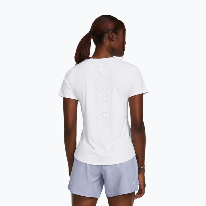 Дамска тениска за бягане Under Armour Laser white/reflective 2