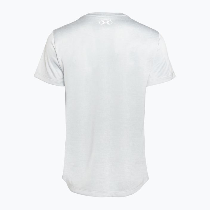 Under Armour Tech C-Twist halo сиво/бяло дамска тениска за тренировки 2