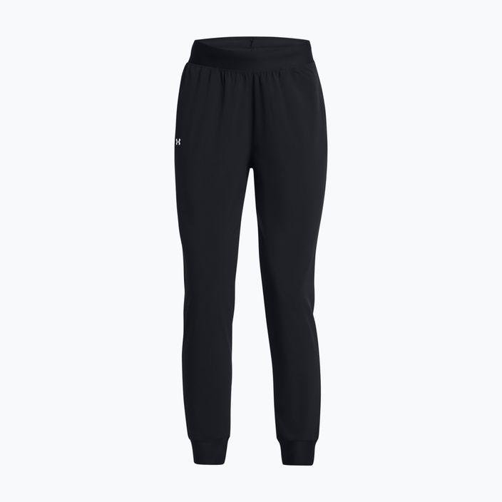 Дамски панталони за тренировка Under Armour Sport High Rise Woven black/white 7