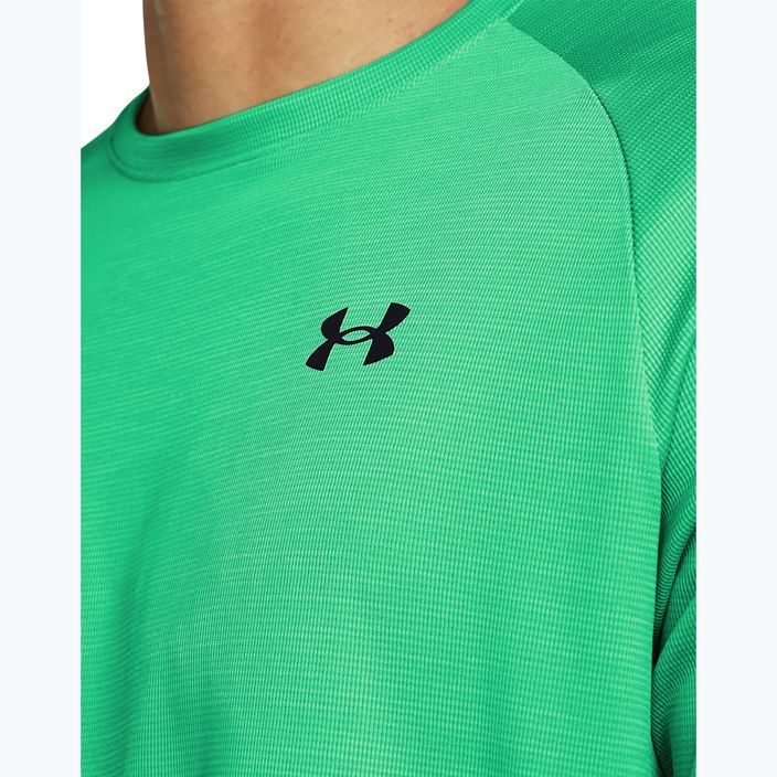 Мъжка тренировъчна тениска Under Armour Tech Textured vapor green/black 3