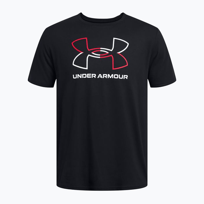 Мъжка тренировъчна тениска Under Armour GL Foundation Update черна/червена/бяла 3