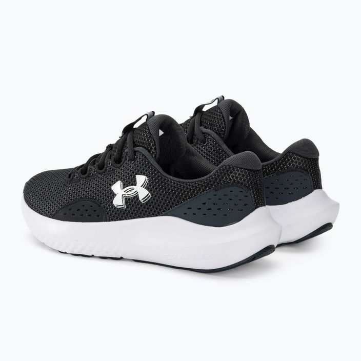 Дамски маратонки Under Armour Charged Surge 4 black/anthracite/white 3
