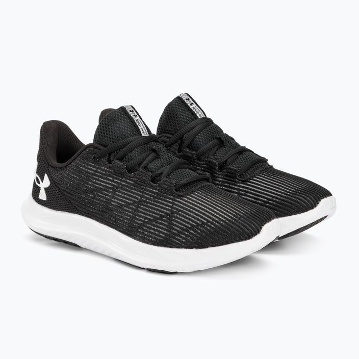 Under Armour Charged Speed Swift дамски обувки за бягане black/black/white 4