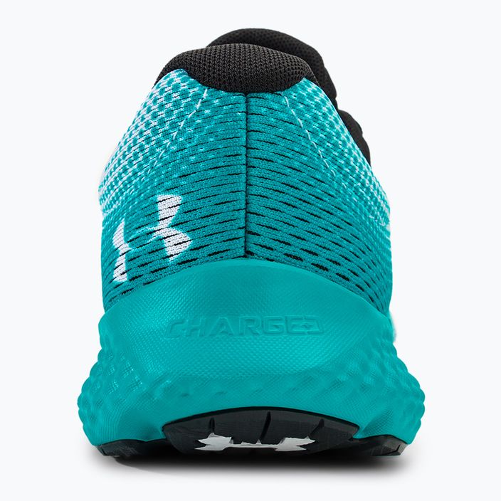 Under Armour Charged Rogue 4 white/circuit teal/circuit teal мъжки обувки за бягане 6