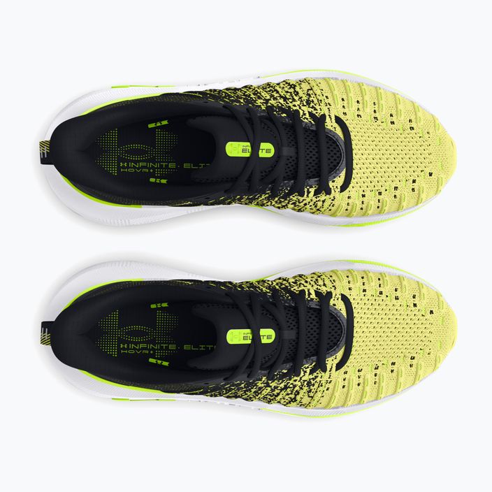 Мъжки обувки за бягане Under Armour Infinite Elite black/sonic yellow/high vis yellow 4
