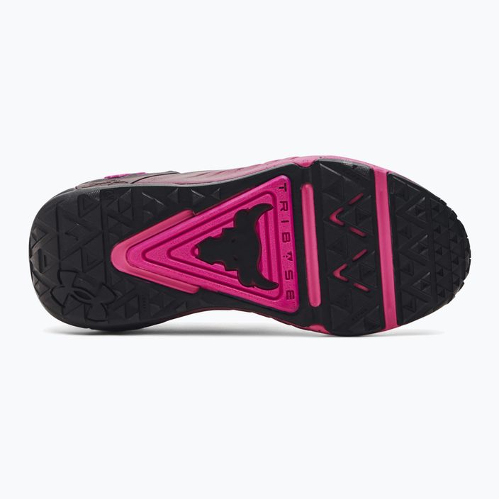 Under Armour Project Rock 6 дамски обувки за тренировка astro pink/black/astro pink 12