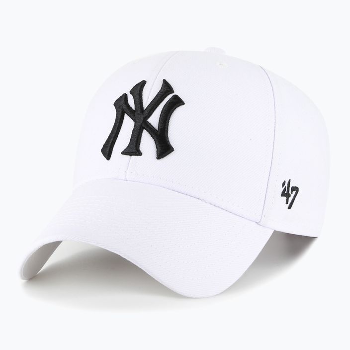 47 Марка MLB New York Yankees MVP SNAPBACK бяла бейзболна шапка 5
