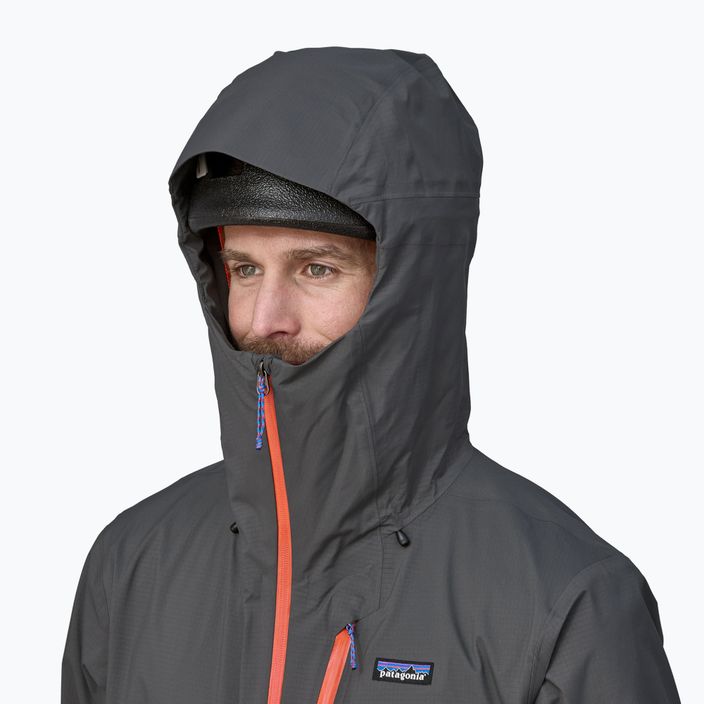 Мъжко яке за дъжд Patagonia Granite Crest Rain forge grey 3