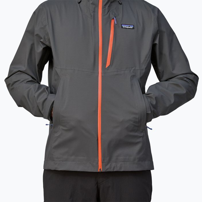 Мъжко яке за дъжд Patagonia Granite Crest Rain forge grey 4