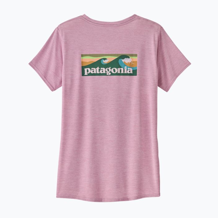 Дамска риза Patagonia Cap Cool Daily Graphic Waters boardshort logo/milkweed mauve x-dye 4