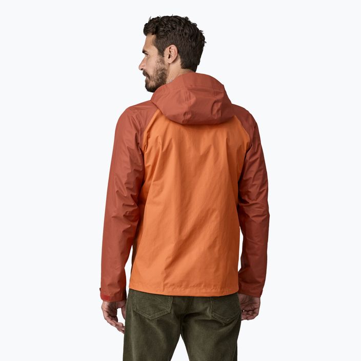 Мъжко яке за дъжд Patagonia Torrentshell 3L Rain redtail rust 2