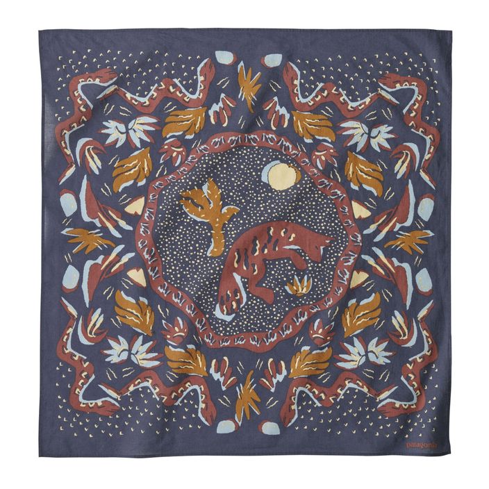 Мултифункционална кърпа Patagonia Bandana across oceans/smolder blue 2