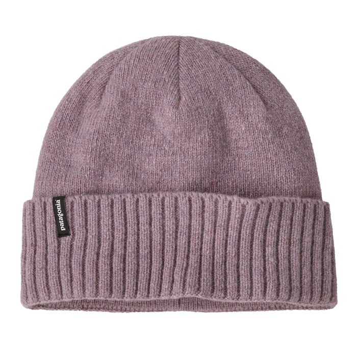 Patagonia Brodeo Beanie буреносна лилава зимна шапка 2