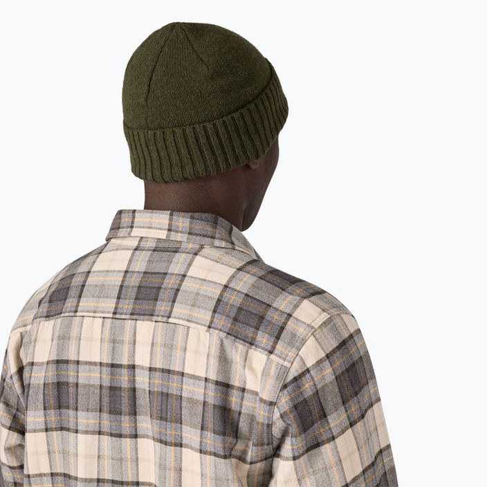 Patagonia зимна шапка Brodeo Beanie 73 skyline/pine needle green 3