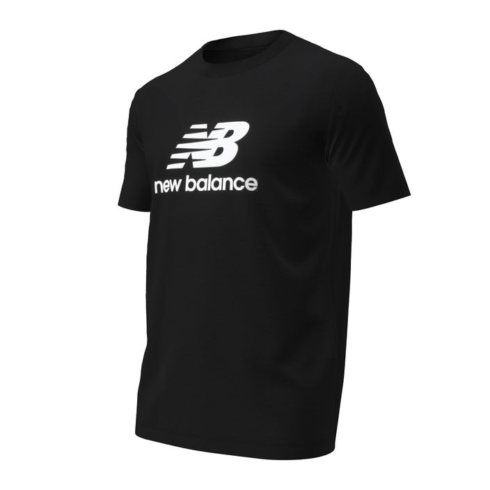 Мъжка тениска New Balance Stacked Logo black 2