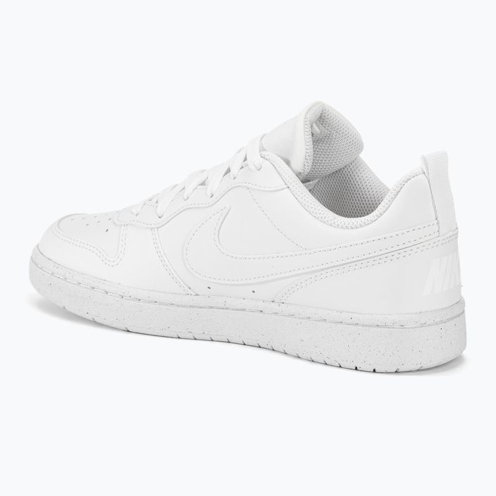 Nike Court Borough Low дамски обувки Recraft white/white/white 3