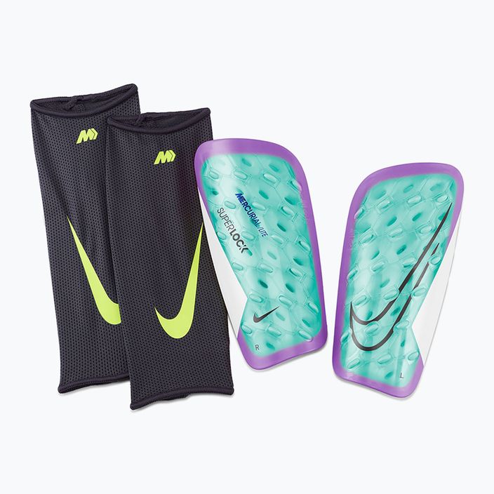 Nike Mercurial Lite Superlock предпазители за пищялки хипер тюркоаз/бяло/фуксия dream