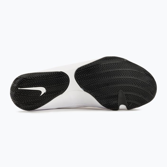 Боксови обувки Nike Machomai 2 SE бяло/черно/вълче сиво 5