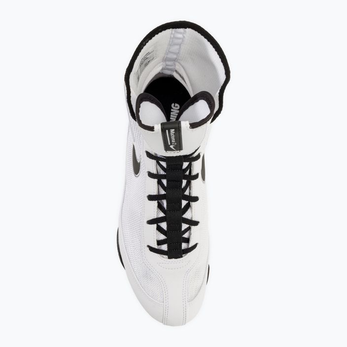 Боксови обувки Nike Machomai 2 SE бяло/черно/вълче сиво 6