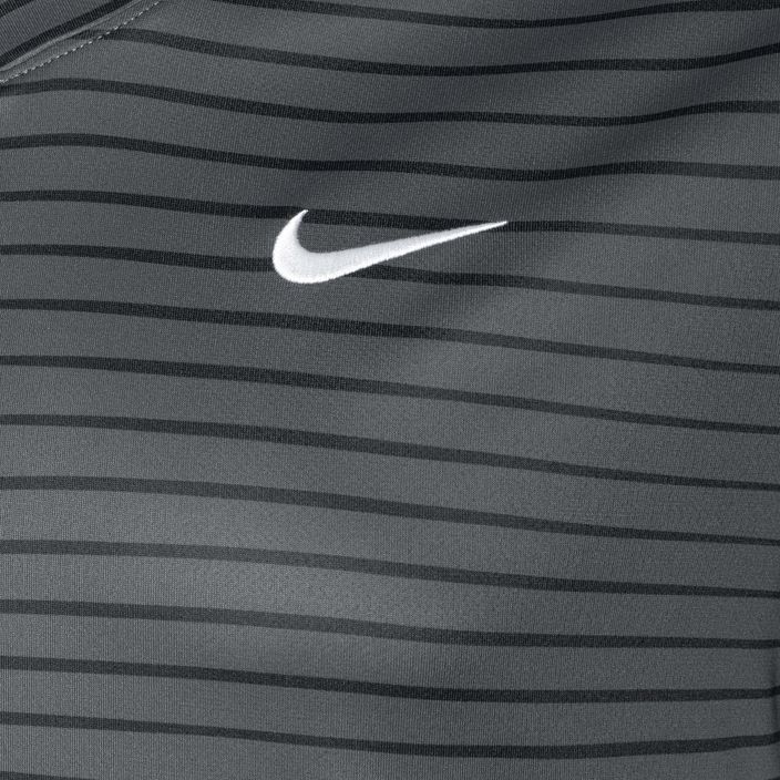 Мъжки Nike Court Dri-Fit Top Новинарска тениска антрацит/бяло 3