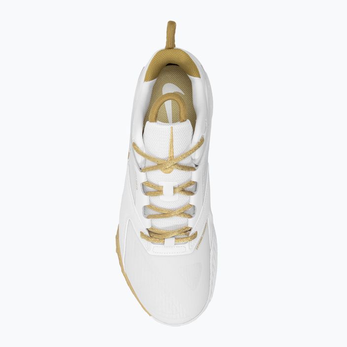 Обувки за волейбол Nike Zoom Hyperace 3 бяло/златно/фотонен прах 5