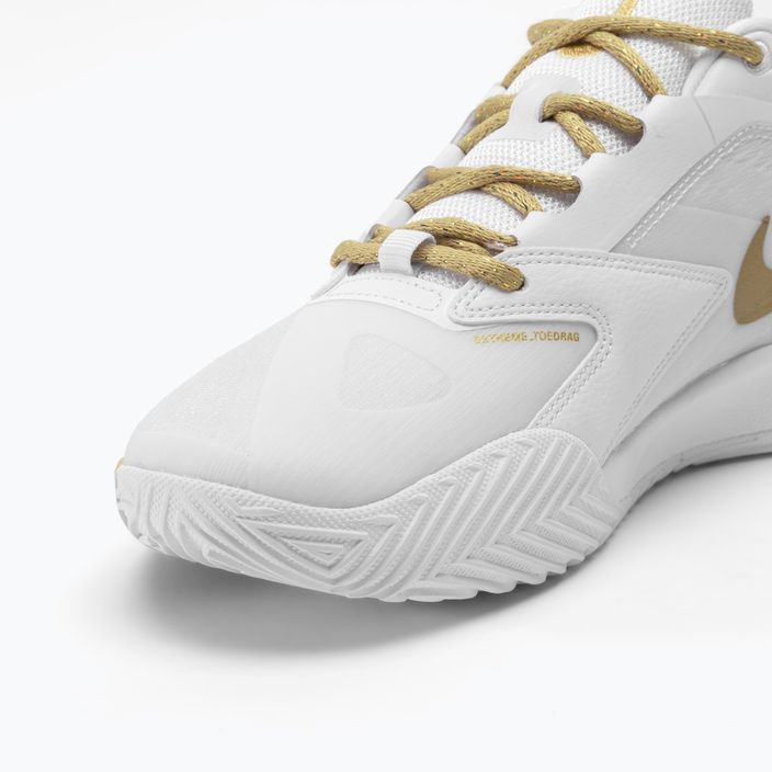 Обувки за волейбол Nike Zoom Hyperace 3 бяло/златно/фотонен прах 7