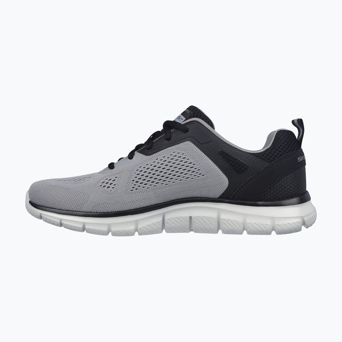 Мъжки обувки за тренировка SKECHERS Track Broader в сиво/черно 9